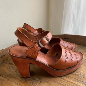 Made in Brazil for Quality Craft/ Leather & Wood Heel